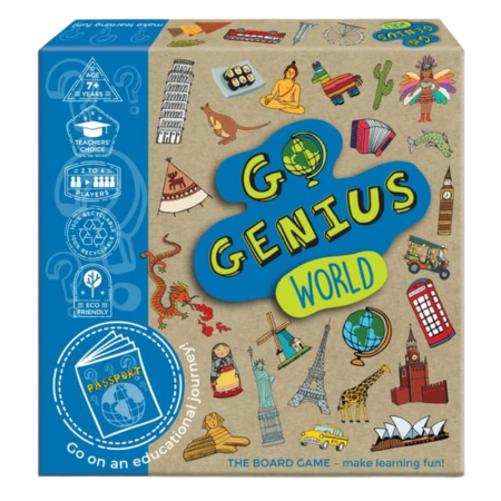 SmartGames Go Genius World Board Game
