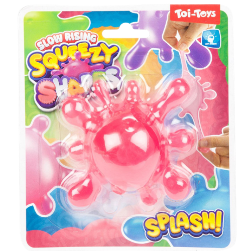 Toi-Toys Squishy Slow Rising Puristeltava Stressilelu - 10 cm - Lajitelma