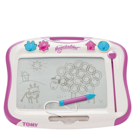 Tomy Megasketcher Violetti Magneettinen Piirtotaulu
