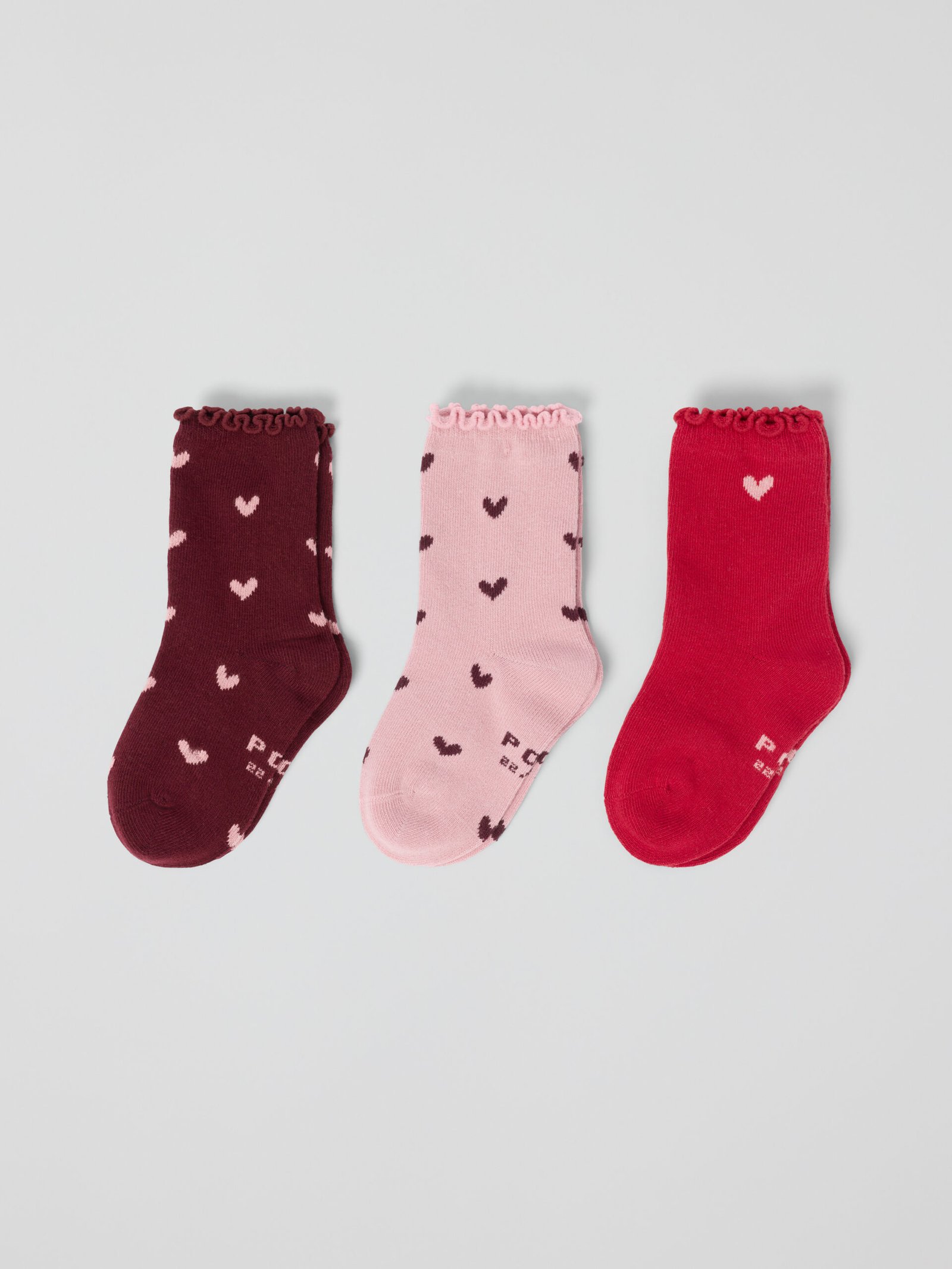 3-pack Sukat Sydämet