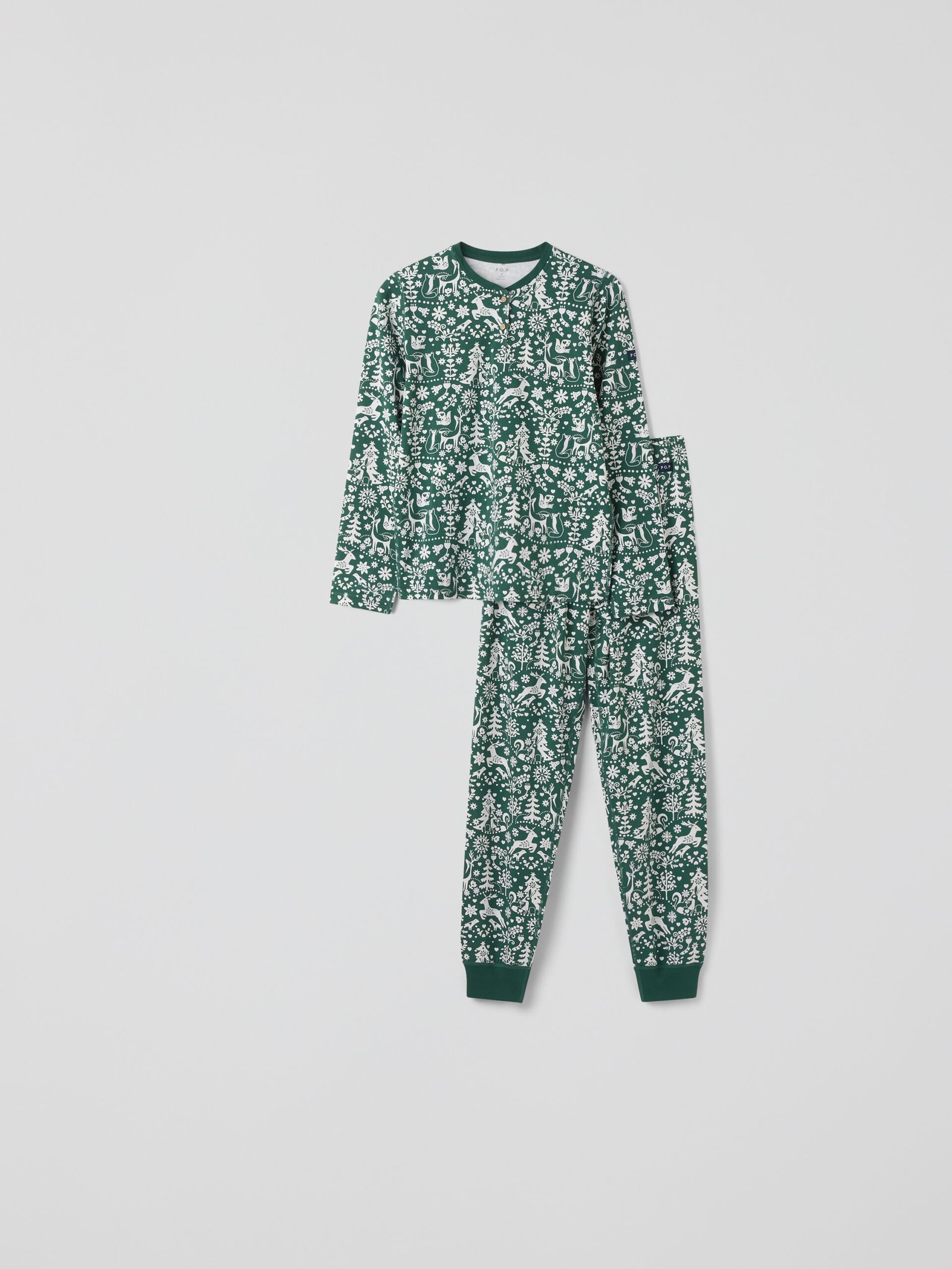 Pyjamat luomupuuvilla Talvi